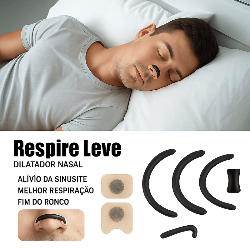 Respire Leve – Dormir bem começa com respirar melhor
