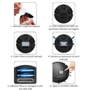 Mini Robô Vacuum — Liberdade pra fazer o que importa