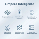 Mini Robô Vacuum — Liberdade pra fazer o que importa