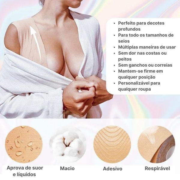 Fita Levanta Seios – Liberdade e confiança em qualquer look