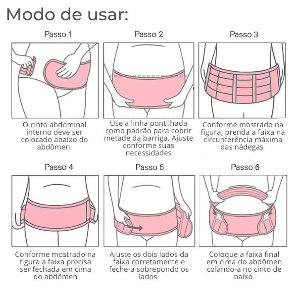 Faixa Gravidez Serena – Suporte completo para cada fase da sua gestação